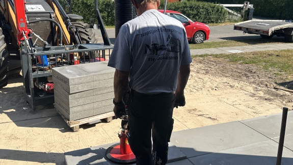 belægning af fliser